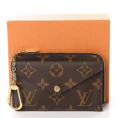 louis vuitton card case keychain|louis vuitton card holder monogram.